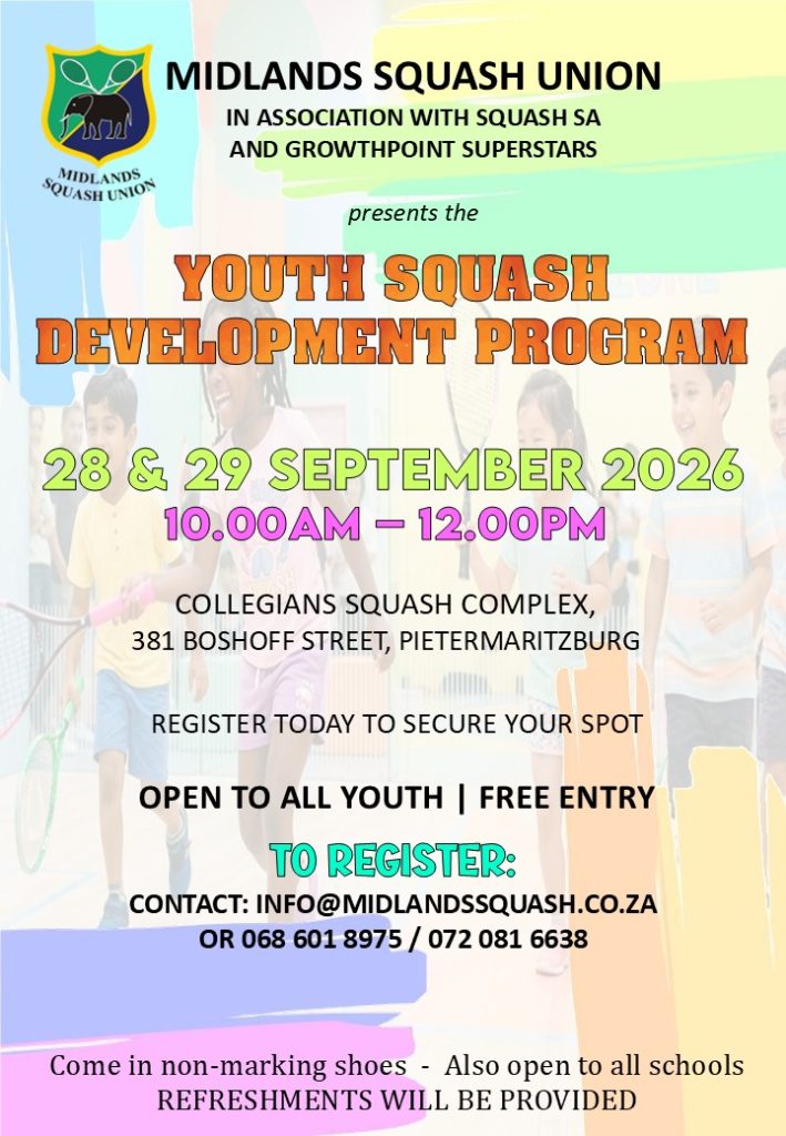 Youth Program poster - Sept 2026